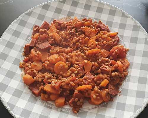 COOKEO Lentilles/chorizo - 10pp