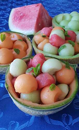 Salade de fruits rafraîchissante 