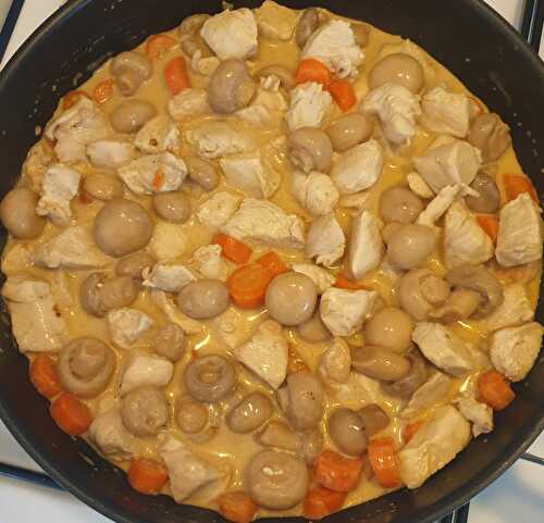 Poulet coco-curry 6pp
