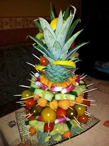 Ananas de crudités