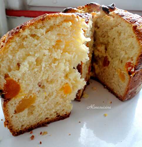 Brioche aux abricots et à la vanille