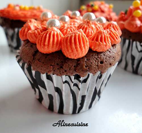 Cupcakes d'Automne au chocolat - alinecuisine.overblog.com