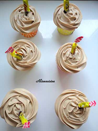 Cupcakes Pomme/Vanille et Carambars