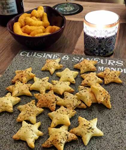 Etoiles au Parmesan pour l'apéro