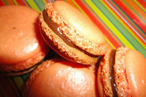 Macarons au Toblerone