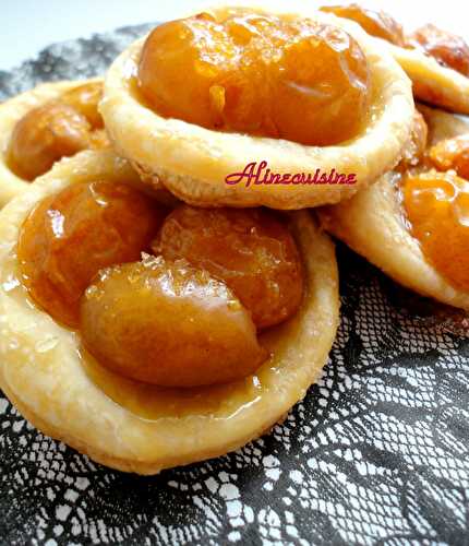 Mini tartelettes aux mirabelles