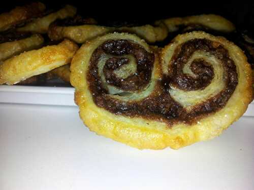 Palmiers au nutella