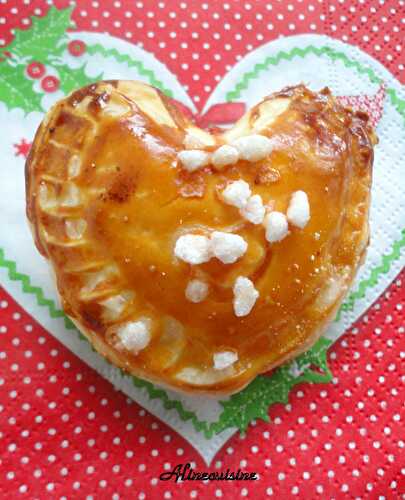 Petits coeurs Pomme/Fraise/Vanille pour l'Epiphanie