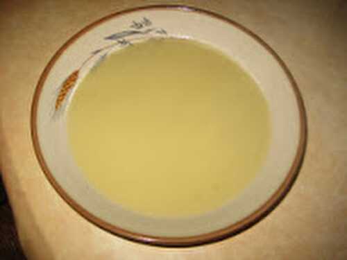 Potage de concombre