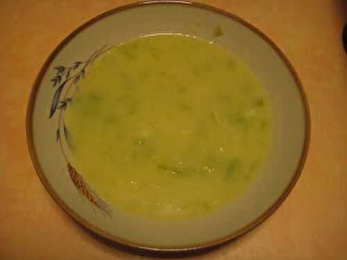 Soupe aux poireaux