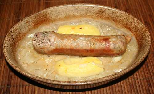 Andouillette au four au Chablis