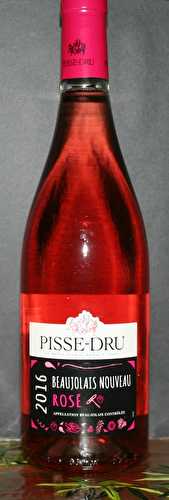 Beaujolais nouveau rosé 2016