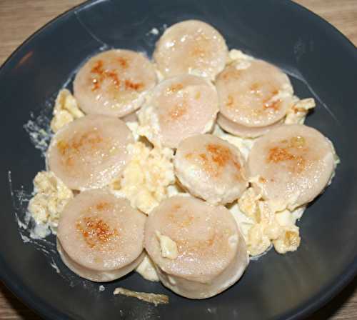 Boudin blanc au Porto blanc