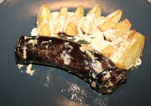 Boudin noir de Mortagne à la normande