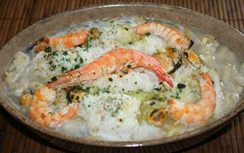 Cassoulet de la mer (julienne, mogettes)