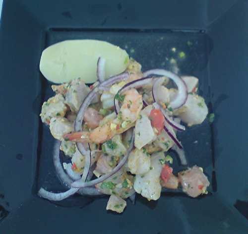 Ceviche de pescado