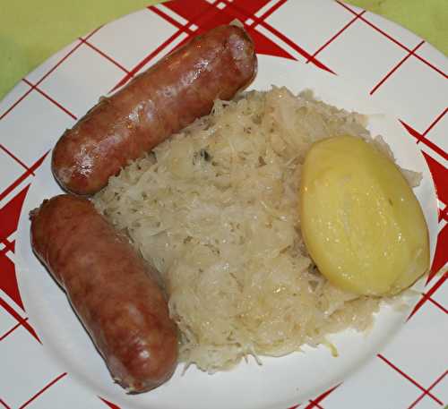 Choucroute aux diots de Savoie