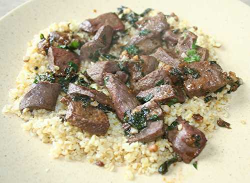 Coeur de boeuf à la chermoula