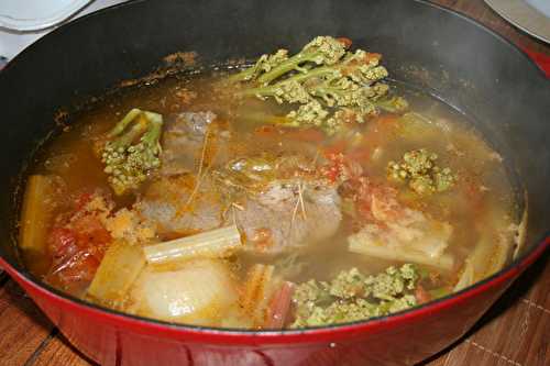 Collier de boeuf en pot au feu