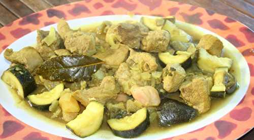 Colombo (curry) de porc