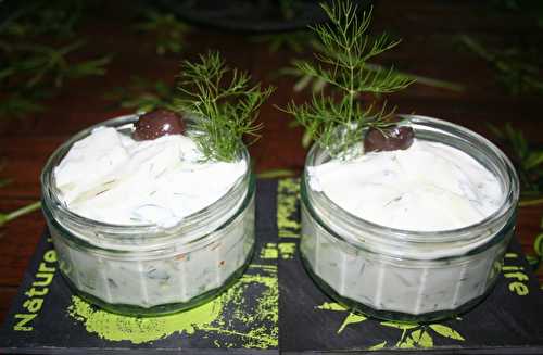 Concombre à la grecque (Tzatziki)
