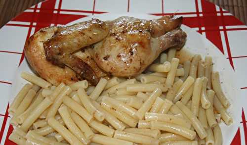 Coquelet (poussin) au Pastis et anis vert