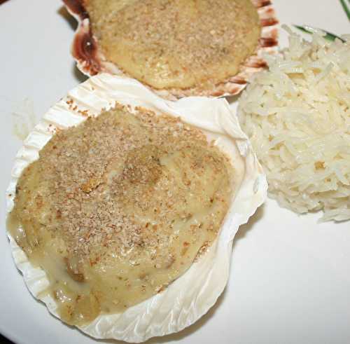 Coquilles Saint Jacques à la bretonne