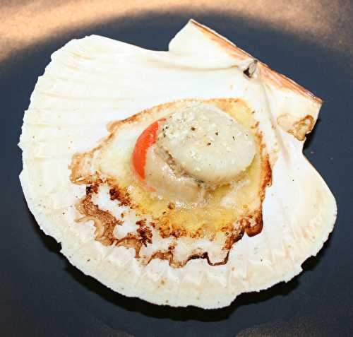 Coquilles Saint Jacques au four