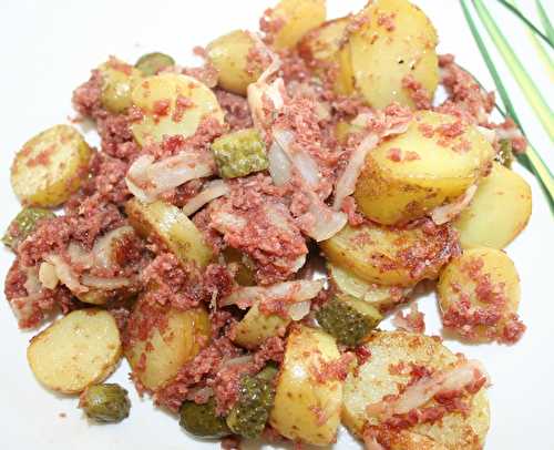 Corned-beef miroton