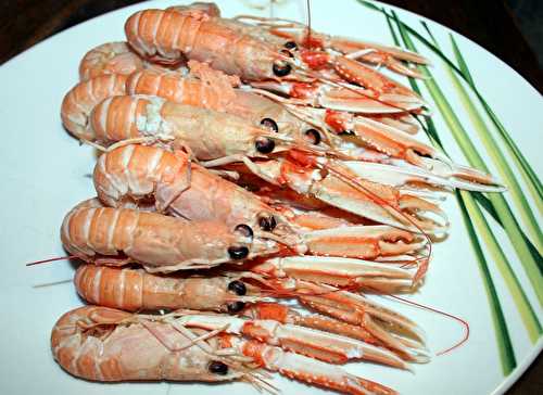 Cuire des langoustines