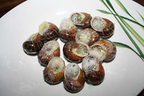 Cuisiner les escargots du jardin