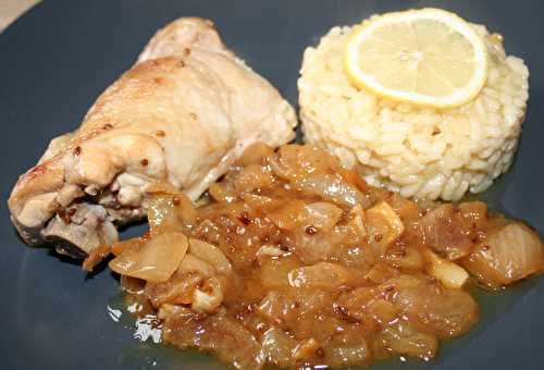 Cuisse de poulet aux graines d'anis vert