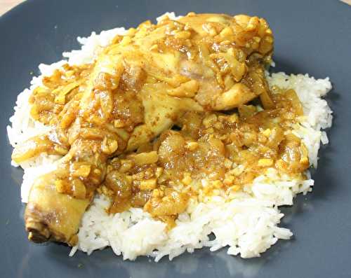 Cuisse de poulet vindaloo