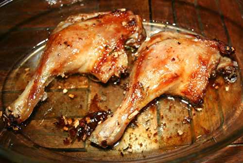 Cuisses de canard croustillantes