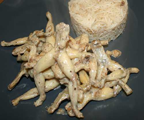Cuisses de grenouille aux épices tandoori - amafacon