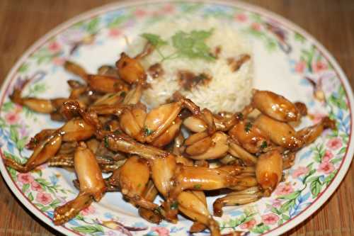 Cuisses de grenouilles sautées à la cambodgienne