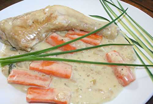 Cuisses de poulet au vinaigre à la lyonnaise