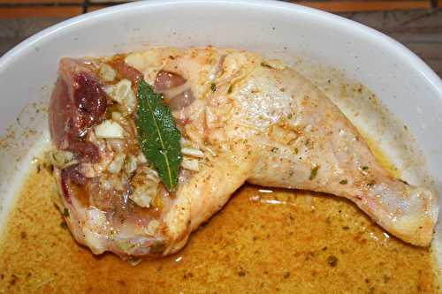 Cuisses de poulet marinées à la plancha - amafacon