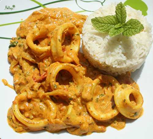 Curry d'encornet ou calamar