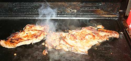 Echine de porc à la coréenne à la plancha - amafacon