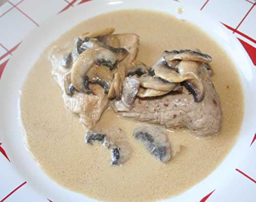 Escalope de veau à la normande