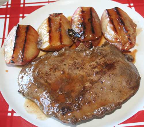 Foie d'agneau (ou veau) à la pomme