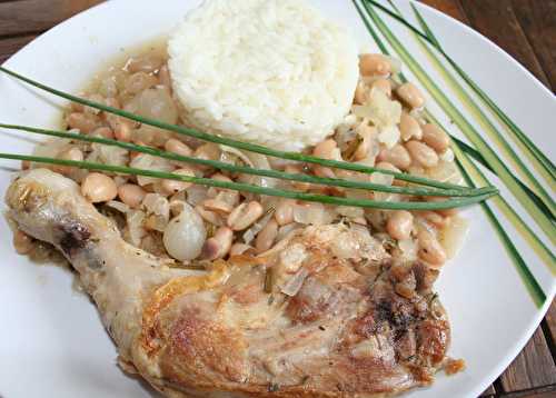 Fricassée de poulet façon créole