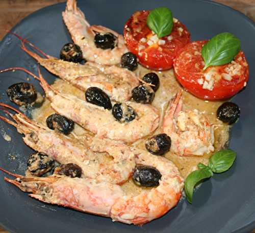 Gambas à la crètoise