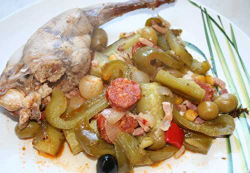 Lapin à la catalane