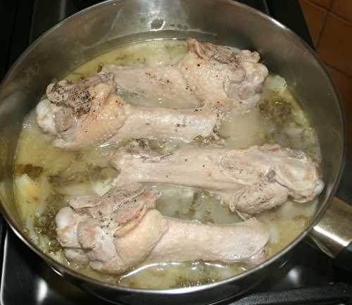 Manchons de canard aux herbes