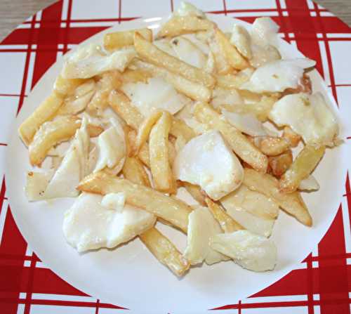 Morue et frites sauce beurre citronné
