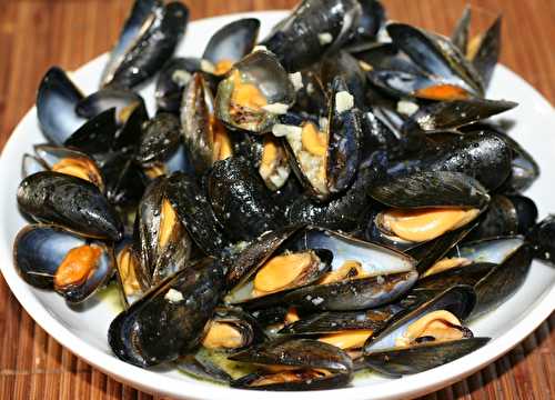 Moules à l'ail