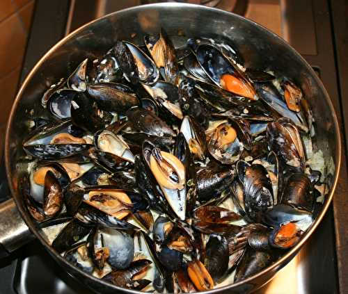 Moules à l'andouille de Vire