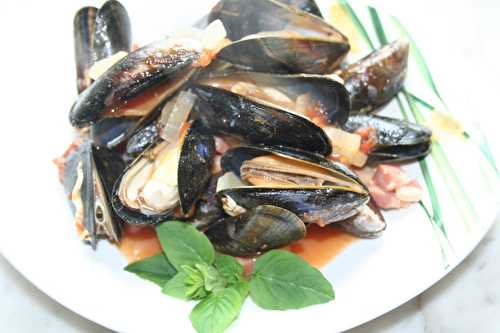 Moules à l'italienne